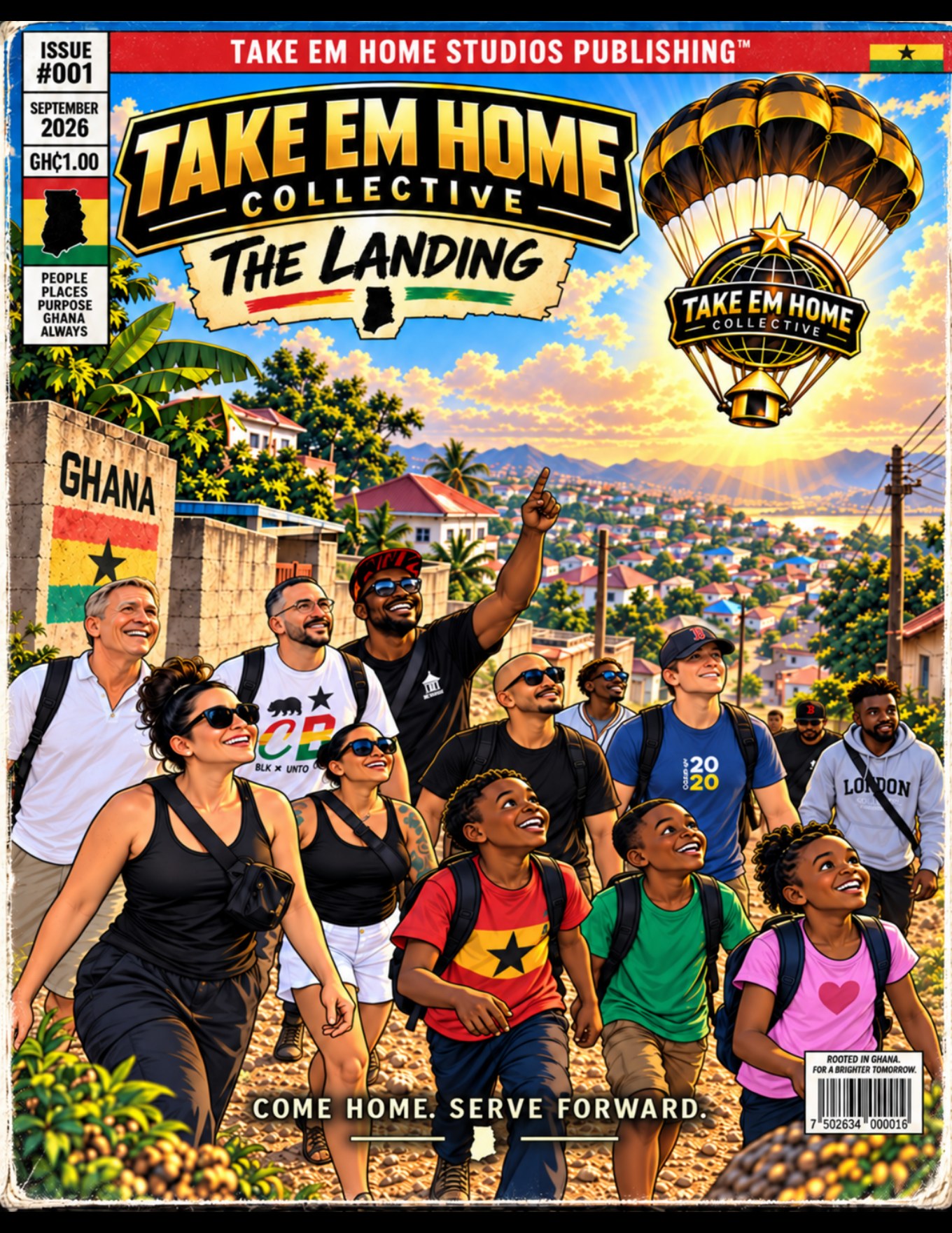 Cover of Take Em Home: The Landing, Issue 001